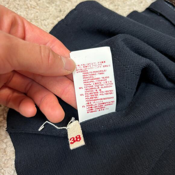 Rare Marni Double Full Zip Top Mesh Women's 38 US Small Avant Garde Italy - Picture 8 of 9